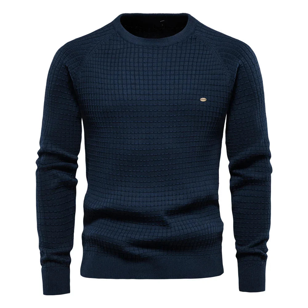 Jules™ | Men's Sweater with Plaid Pattern